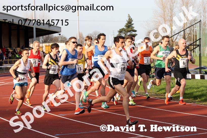 North Eastern 10000 metres, Monkton Stadium, Jarrow. Photo: David T. Hewitson/Sports for All Pics